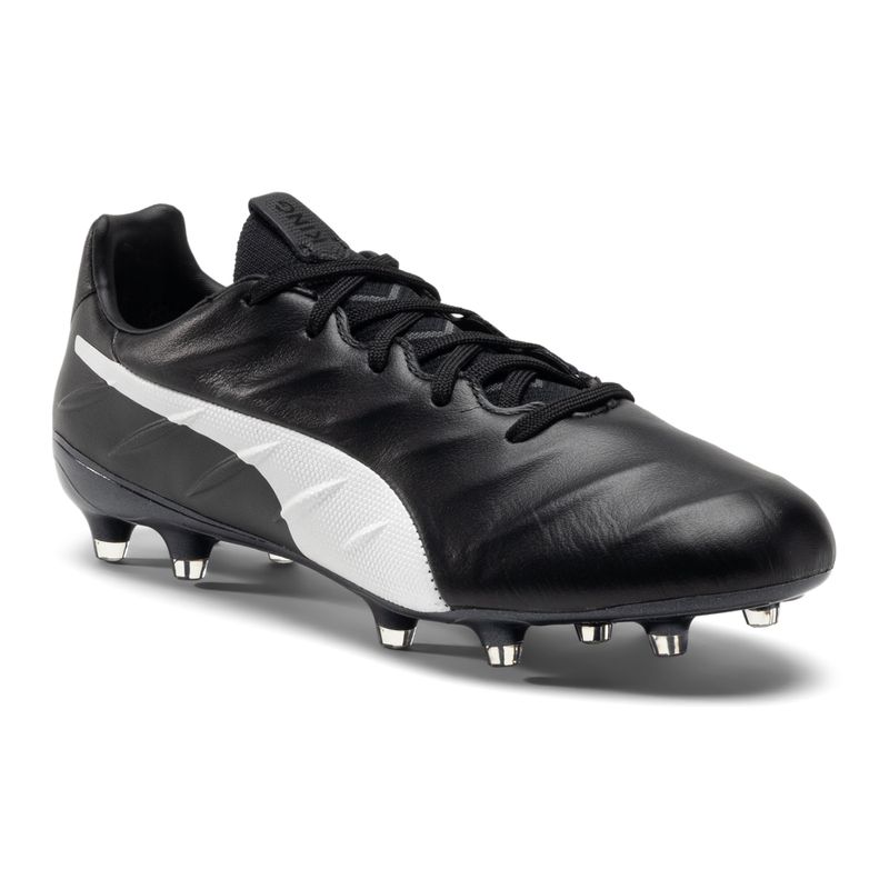 Vyriški futbolo bateliai PUMA King Platinum 21 FG/AG juodi ir balti 106478 01