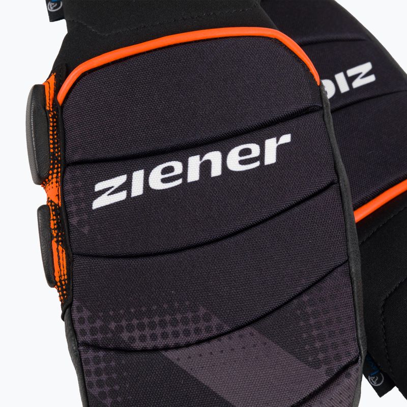 ZIENER Gladiator As Aw vyriškos snieglenčių pirštinės juodos 211201.918 4