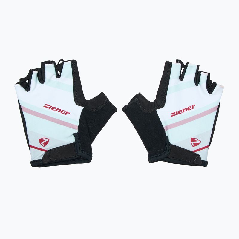 Moteriškos dviračių pirštinės ZIENER MTB Crizy Lady GELfoam sangria red 2