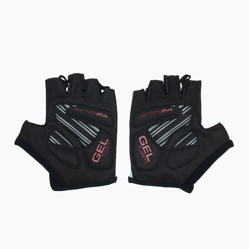 Moteriškos dviračių pirštinės ZIENER MTB Crizy Lady GELfoam sangria red 3