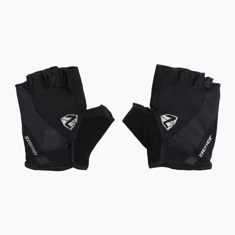 Vyriškos dviratininkų pirštinės Ziener MTB Collby Gel black 2