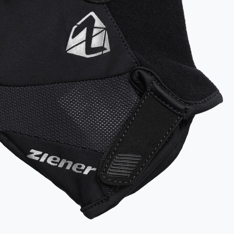 Vyriškos dviratininkų pirštinės Ziener MTB Collby Gel black 4