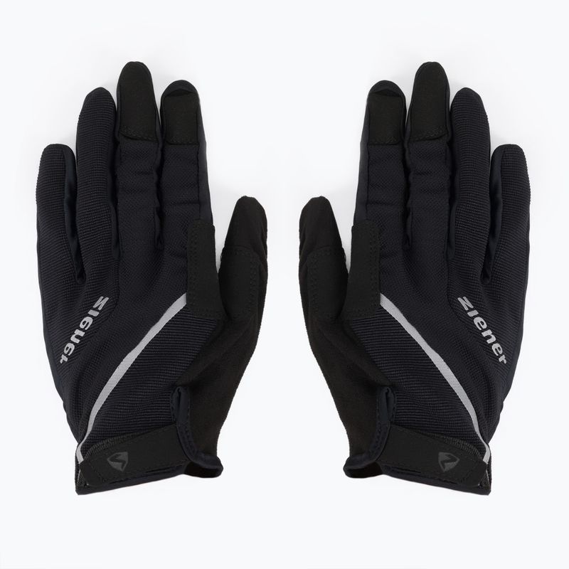 ZIENER MTB dviračių pirštinės Clyo Touch Long Gel juodos spalvos Z-988229/12 3