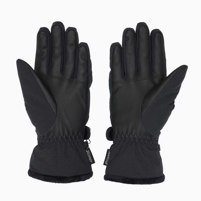 Moteriškos slidininkų pirštinės ZIENER Kasa black 2
