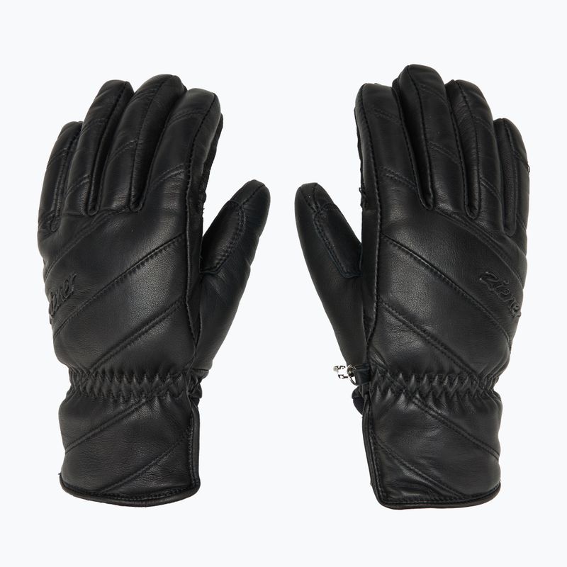 Moteriškos slidininkų pirštinės ZIENER Kuma Aquashield black 3