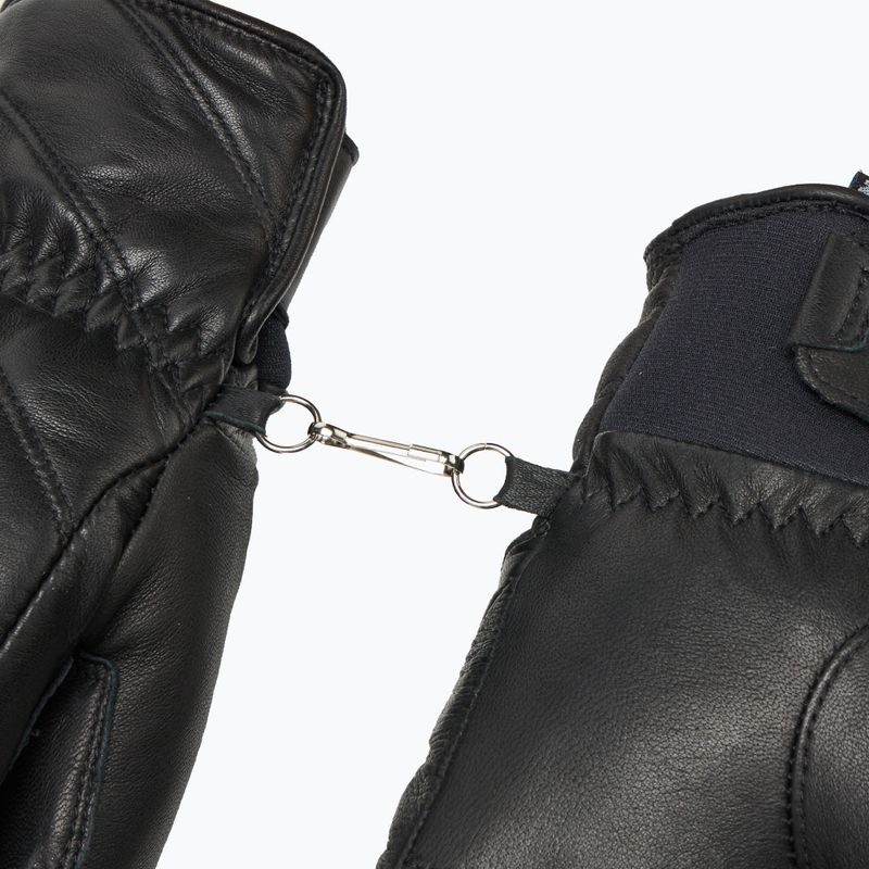 Moteriškos slidininkų pirštinės ZIENER Kuma Aquashield black 5