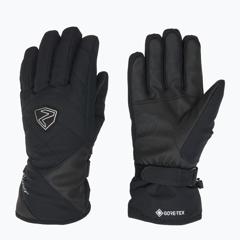 Moteriškos slidinėjimo pirštinės ZIENER Kamea GTX black 801198