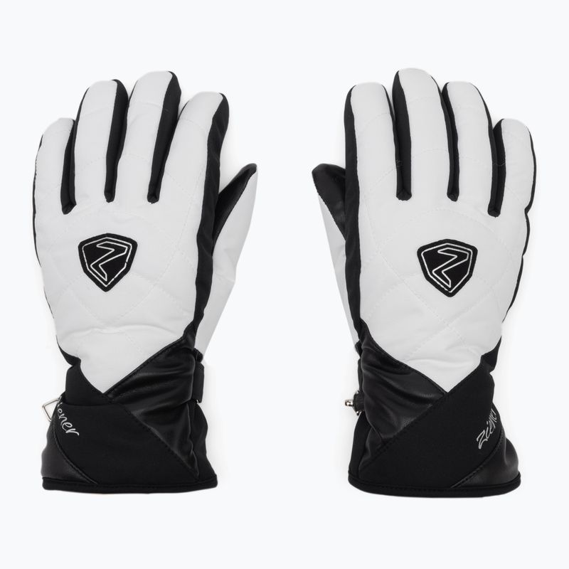 Moteriškos slidinėjimo pirštinės ZIENER Kamea GTX white 801198 3