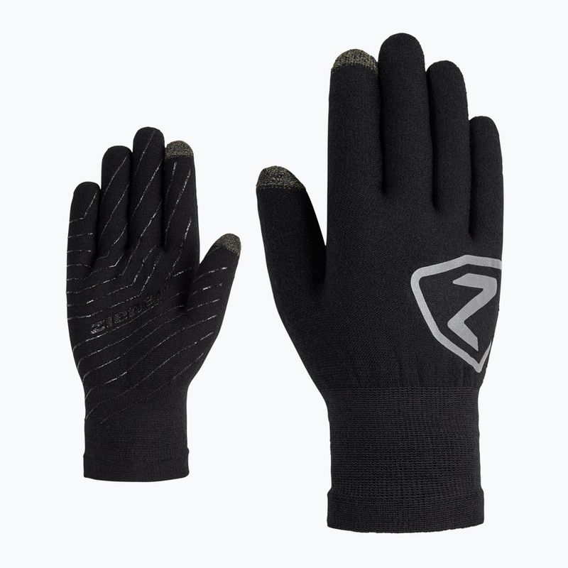 ZIENER Vyriškos slidinėjimo pirštinės Isky Touch Multisport black 802063 6