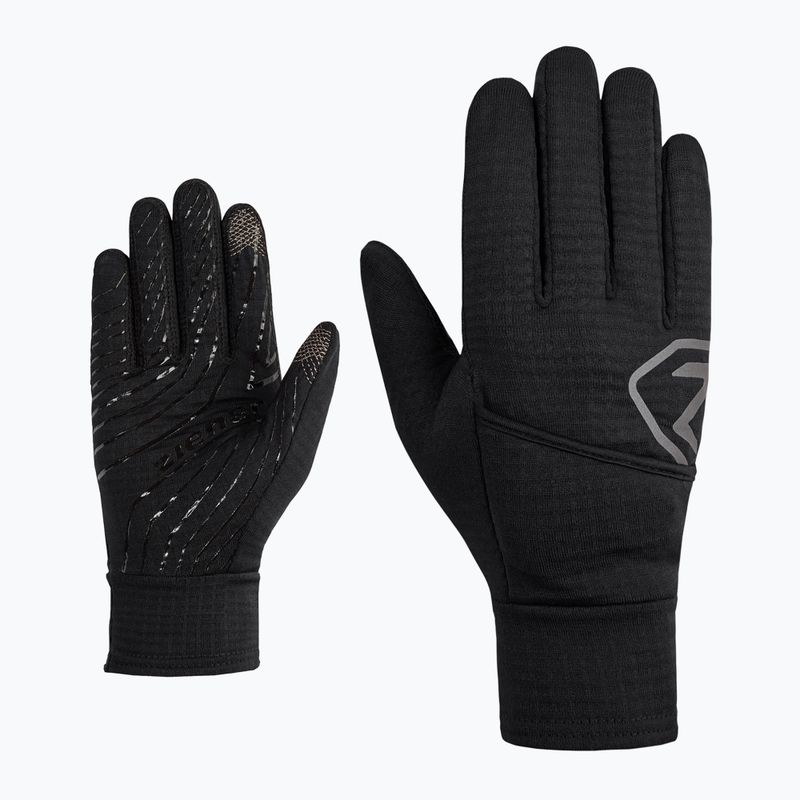 Vyriškos slidinėjimo pirštinės ZIENER Ivano Touch Multisport black 802067 9