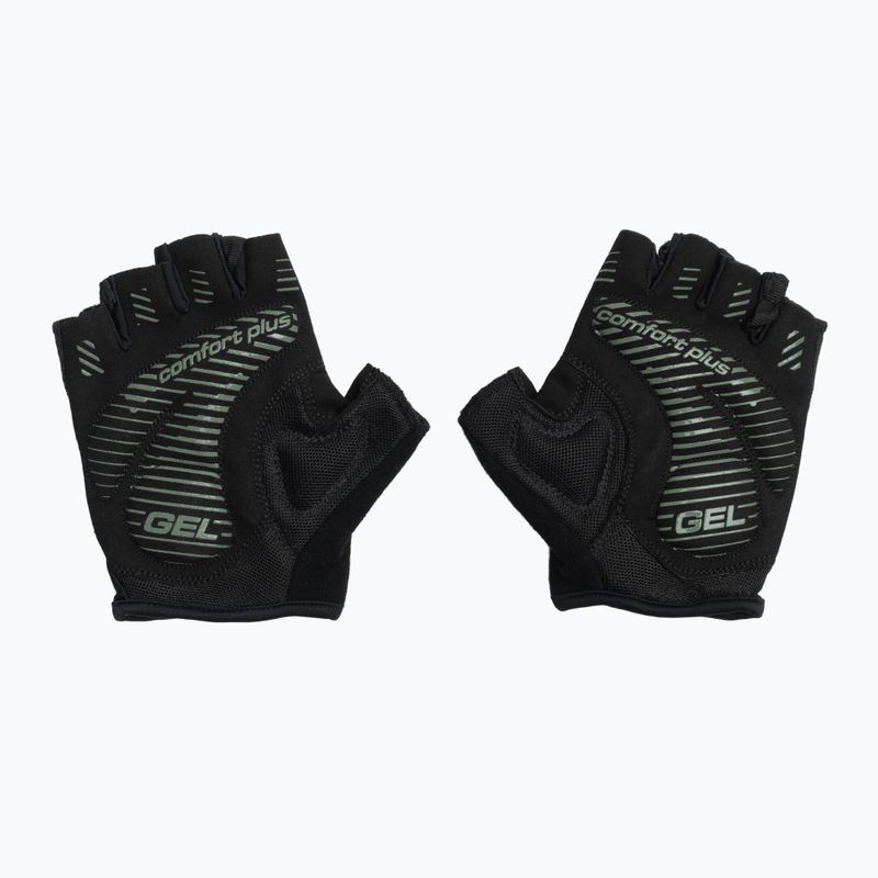 Vyriškos dviračių pirštinės Ziener MTB Collby Gel green stone 3