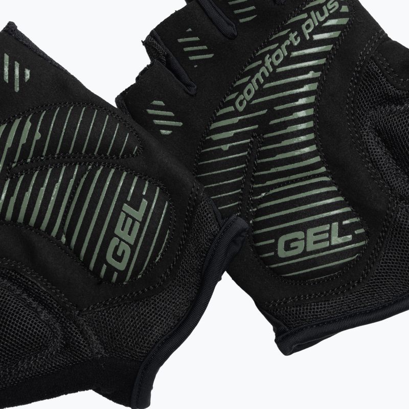 Vyriškos dviračių pirštinės Ziener MTB Collby Gel green stone 5