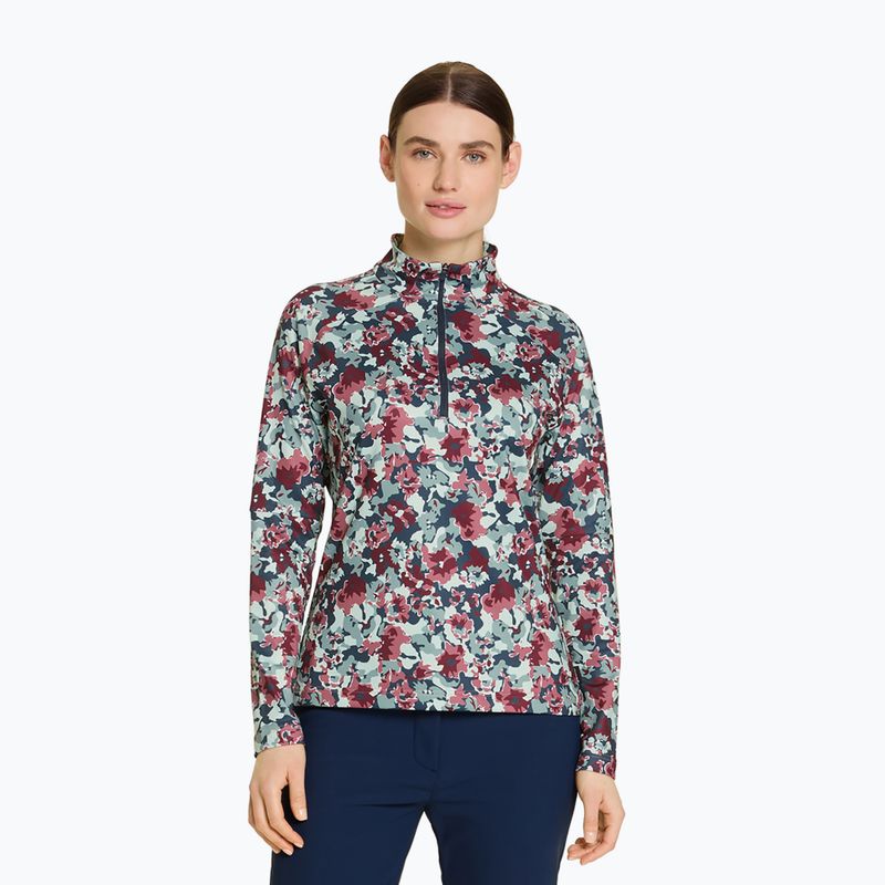 Moteriški termoaktyvūs marškinėliai ZIENER Jeane flower print