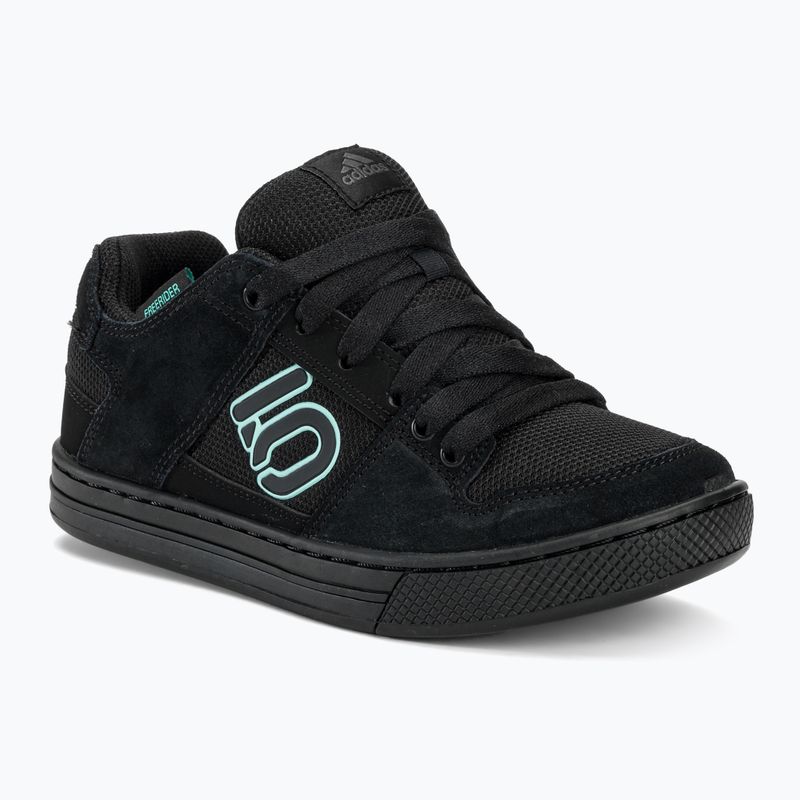 Dviračio batai platformos moteriški adidas FIVE TEN Freerider core black/acid mint/core black