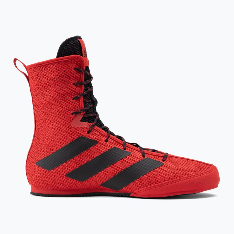 adidas Box Hog 3 bokso bateliai raudoni FZ5305 2