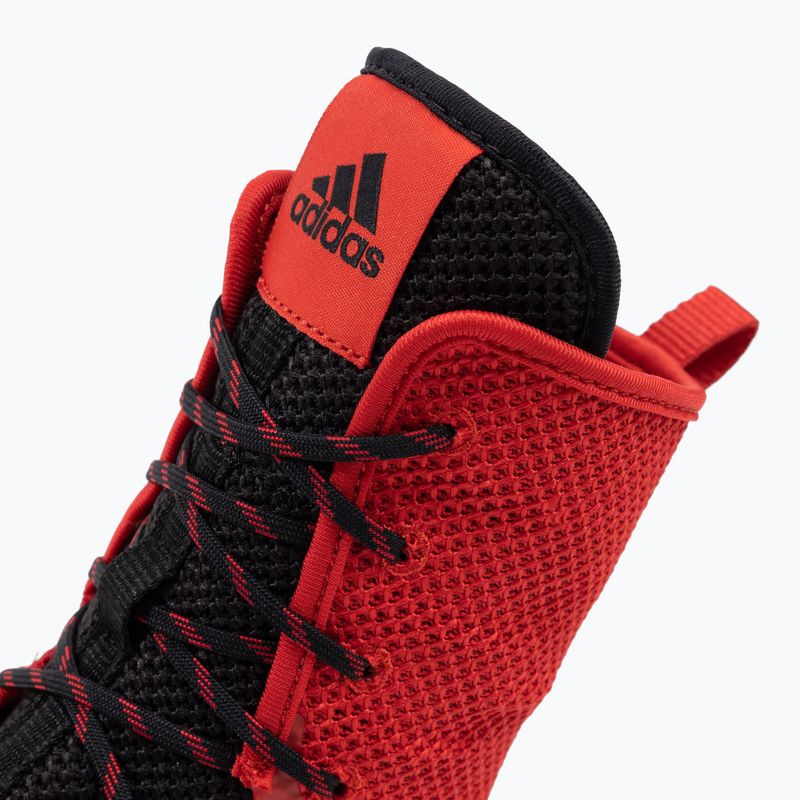 adidas Box Hog 3 bokso bateliai raudoni FZ5305 7