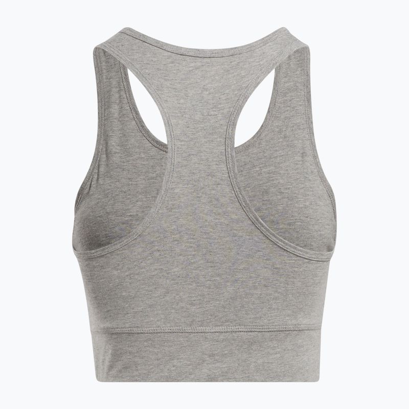 Moteriška treniruočių liemenėlė Reebok Identity Big Logo medium grey heather/white 5