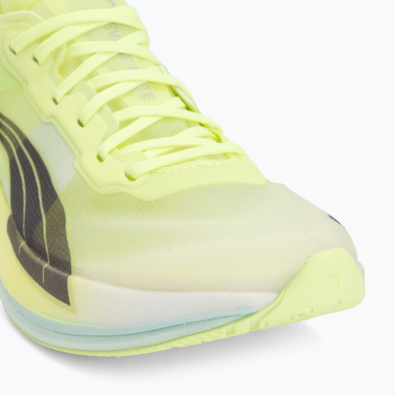 Moteriški bėgimo batai PUMA Deviate Nitro Elite Racer yellow/green/blue/grey/white/black 7