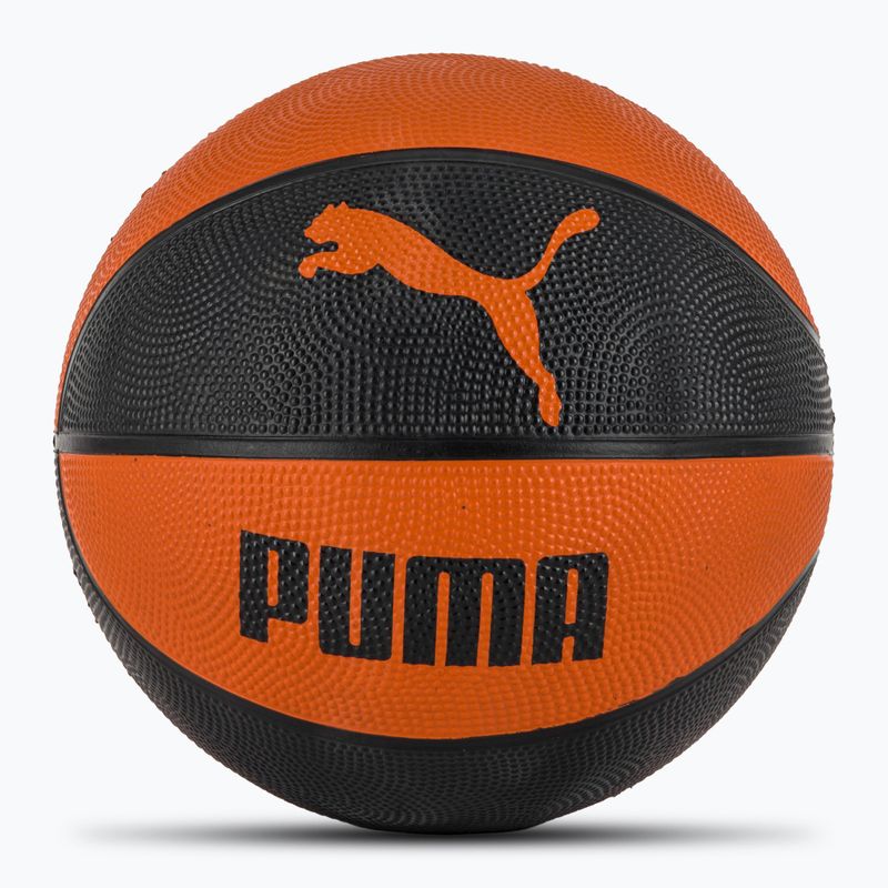 Krepšinio kamuolys PUMA Basketball IND mandarin orange/puma black dydis 6