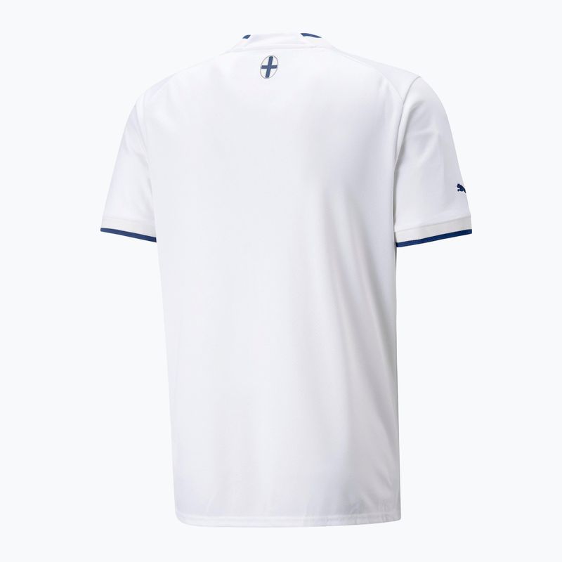 Vyriški futbolo marškinėliai PUMA Om Home Jersey Replica white 766085 01 10