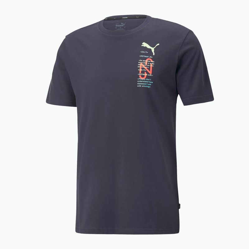 Vyriški futbolo marškinėliai PUMA Neymar Jr. 24/7 Graphic navy blue 605814 09 6