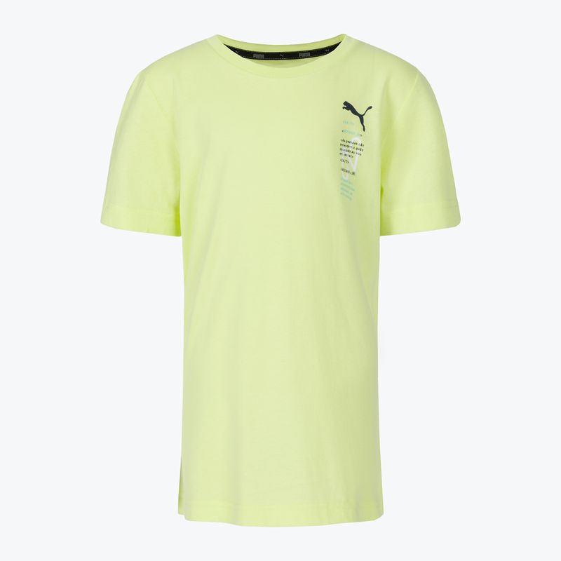 Vaikiški futbolo marškinėliai PUMA Neymar Jr. 24/7 Graphic yellow 605775 08