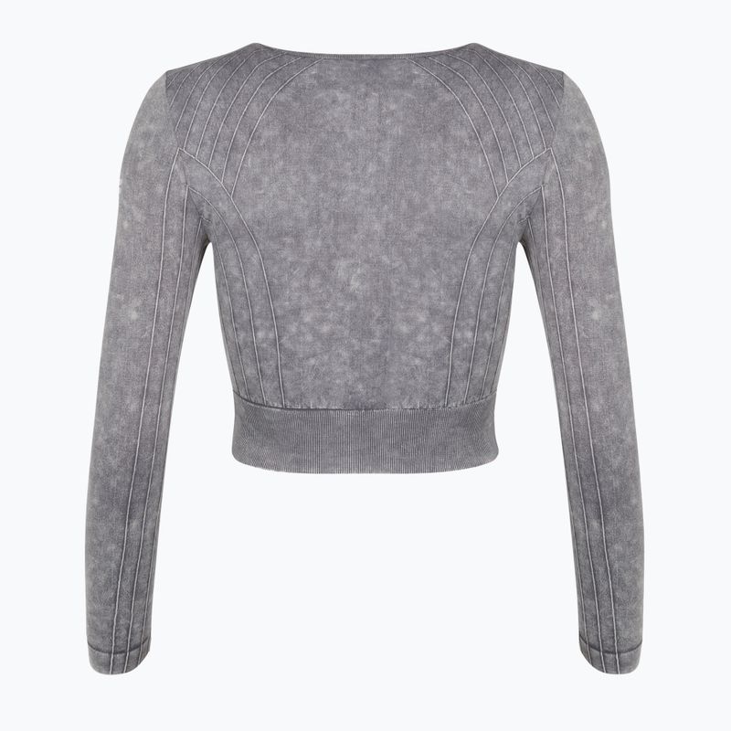 FILA moteriški marškinėliai Radnor Semless Cropped night owl 2