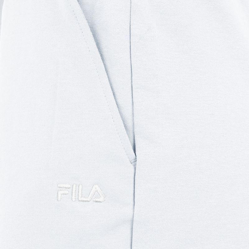Moteriški FILA Brandenburg High Waist šortai ryškiai balti 4