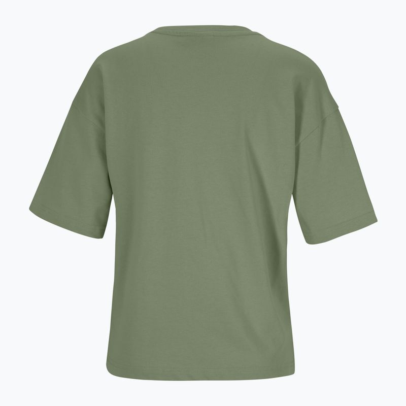 Moteriški marškinėliai FILA Boms Loose Fit oil green 2