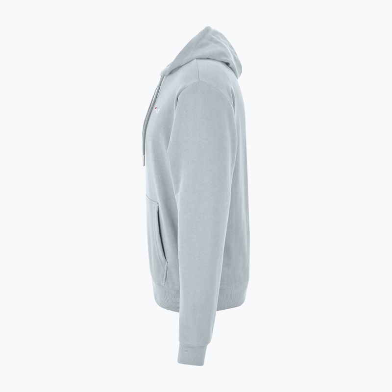 FILA Bengel Regular Hoody šviesiai pilkas melanžinis džemperis 3