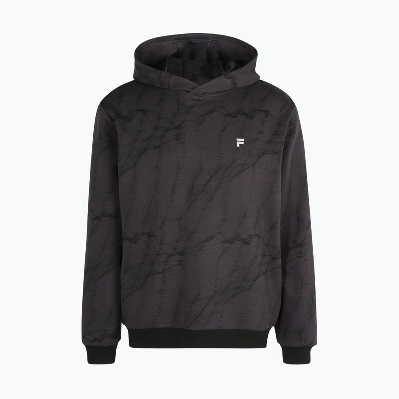 FILA vyriški Redford AOP Hoody phantom mars aop džemperiai 5