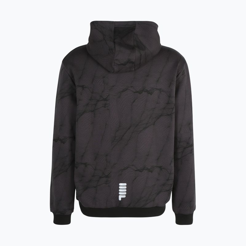 FILA vyriški Redford AOP Hoody phantom mars aop džemperiai 6