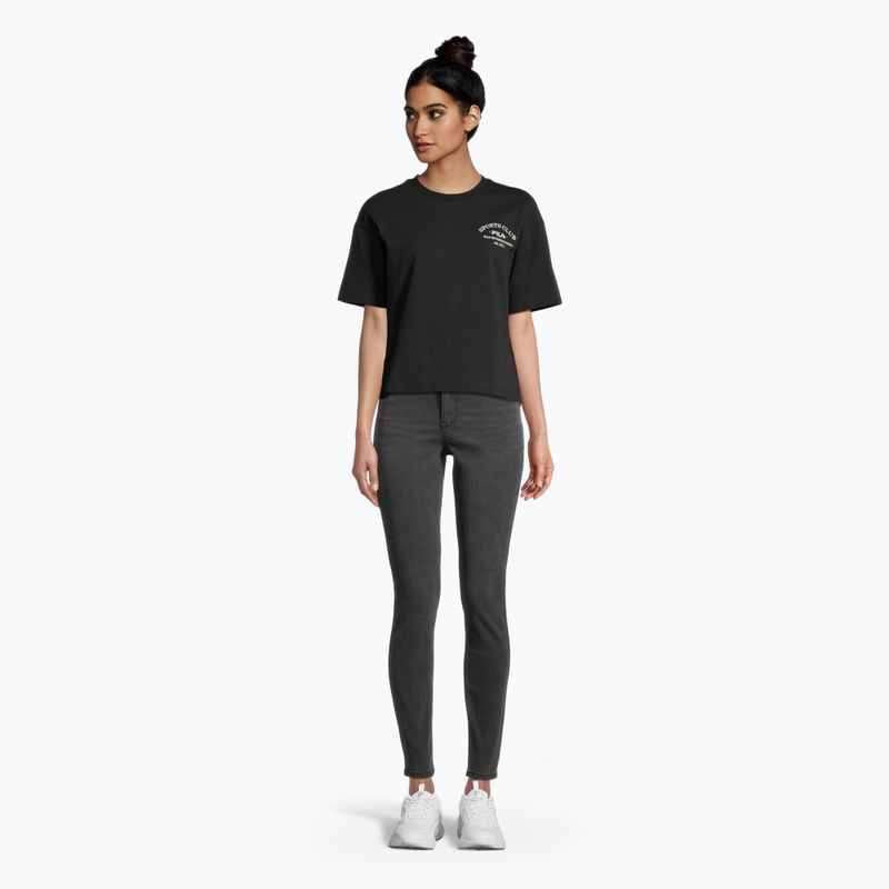 Moteriški marškinėliai FILA Boms Loose Fit black 2