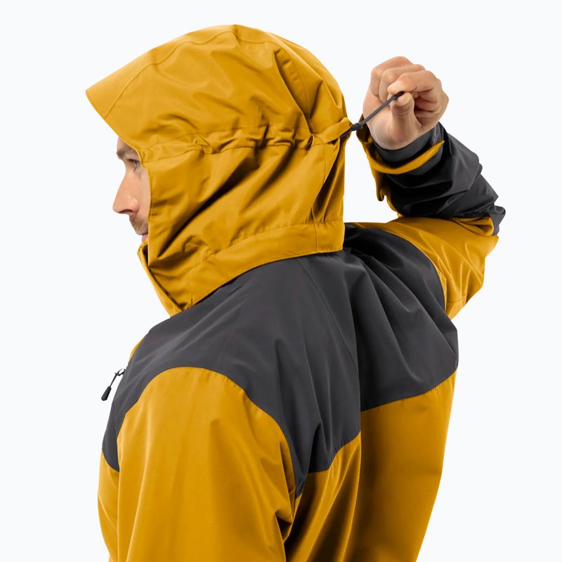 Vyriška striukė 3in1 Jack Wolfskin Jasper 2L curry 3