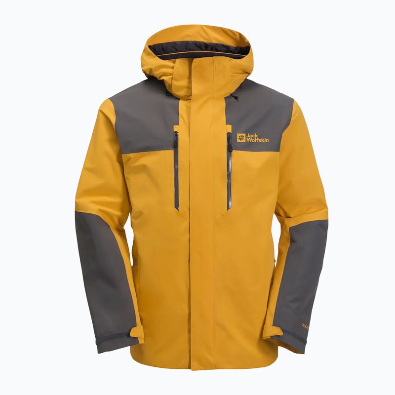 Vyriška striukė 3in1 Jack Wolfskin Jasper 2L curry 6