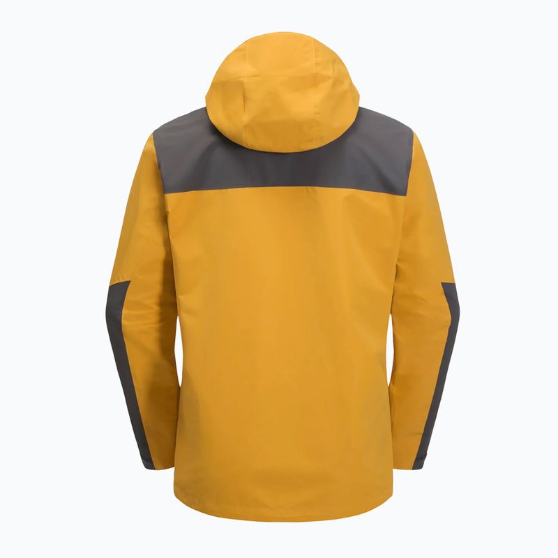 Vyriška striukė 3in1 Jack Wolfskin Jasper 2L curry 7