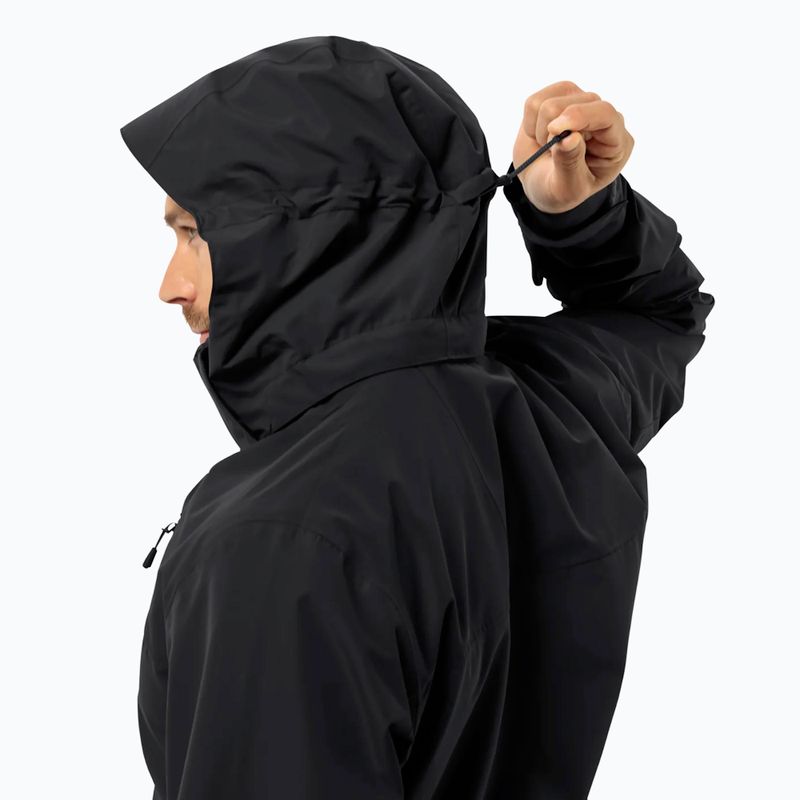Vyriška striukė 3in1 Jack Wolfskin Jasper 2L black 3