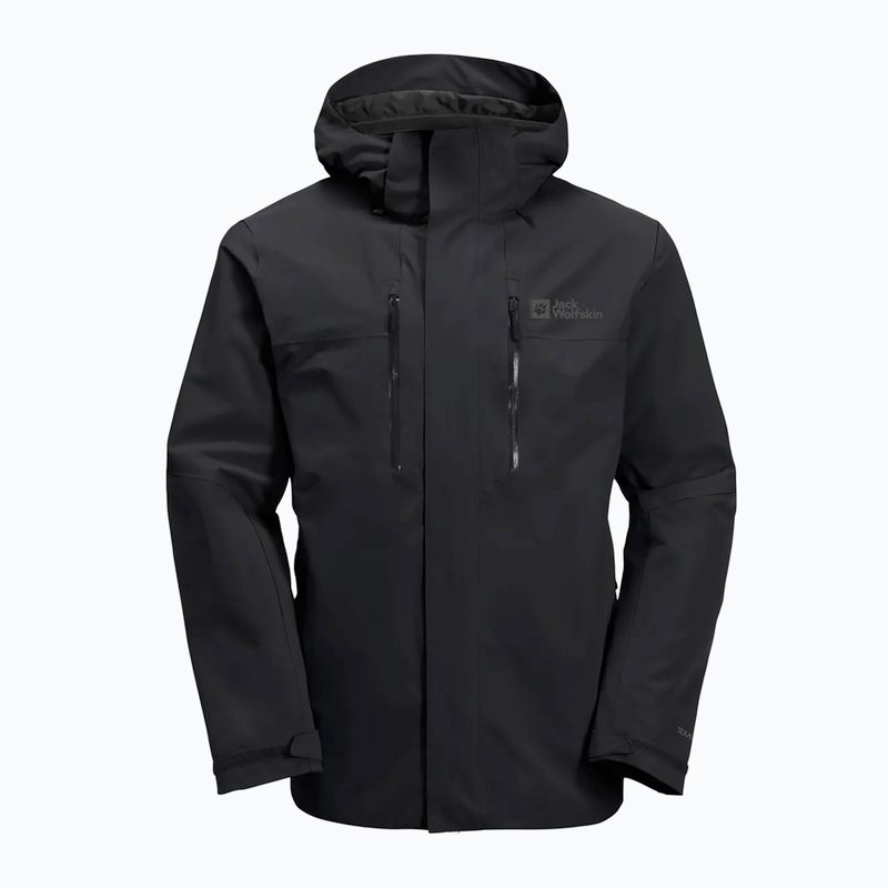 Vyriška striukė 3in1 Jack Wolfskin Jasper 2L black 6