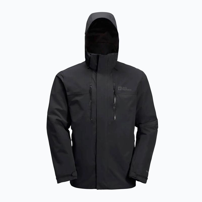 Vyriška striukė 3in1 Jack Wolfskin Jasper 2L black 8