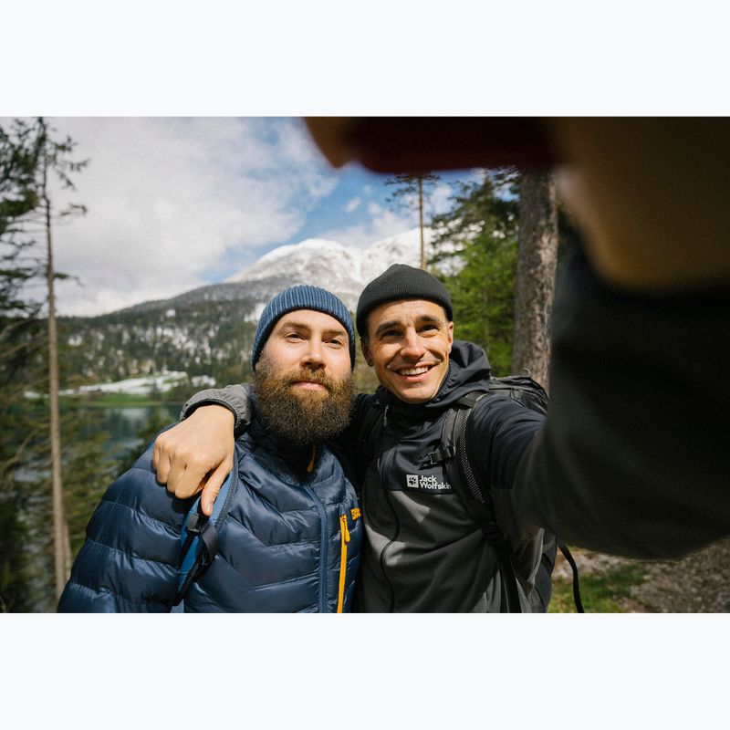 Vyriška striukė nuo lietaus Jack Wolfskin Highest Peak 3L black 18