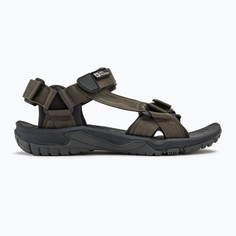 Vyriški sandalai Jack Wolfskin Lakewood Ride island moss 2