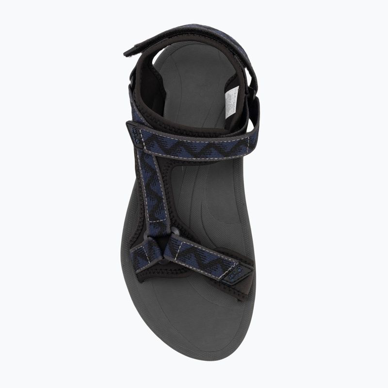 Vyriški sandalai Jack Wolfskin Wave Breaker black midnight blue 5