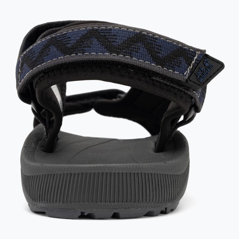 Vyriški sandalai Jack Wolfskin Wave Breaker black midnight blue 6