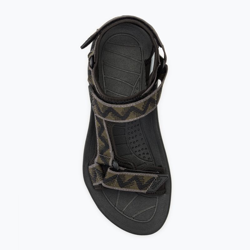 Vyriški sandalai Jack Wolfskin Wave Breaker black island moss 5