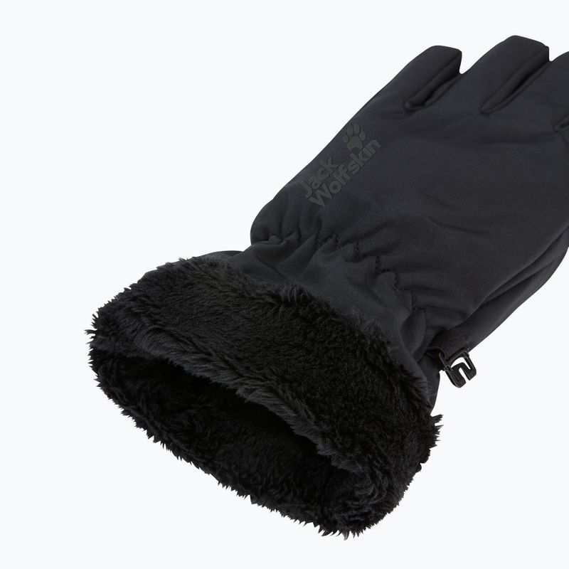 Žygio pirštinės Jack Wolfskin Highloft black 3