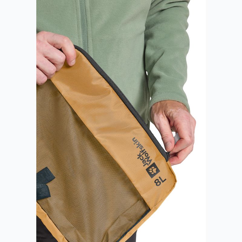 Turistinis organaizeris Jack Wolfskin Compression Cube 8 l salted carmel 10