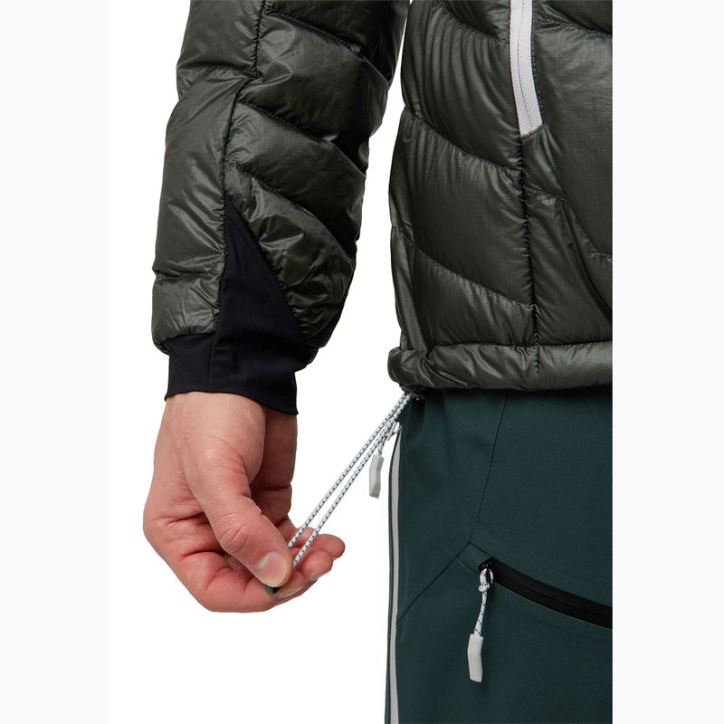 Vyriška pūsta striukė Jack Wolfskin Alpspitze Down Hoody slate green 5