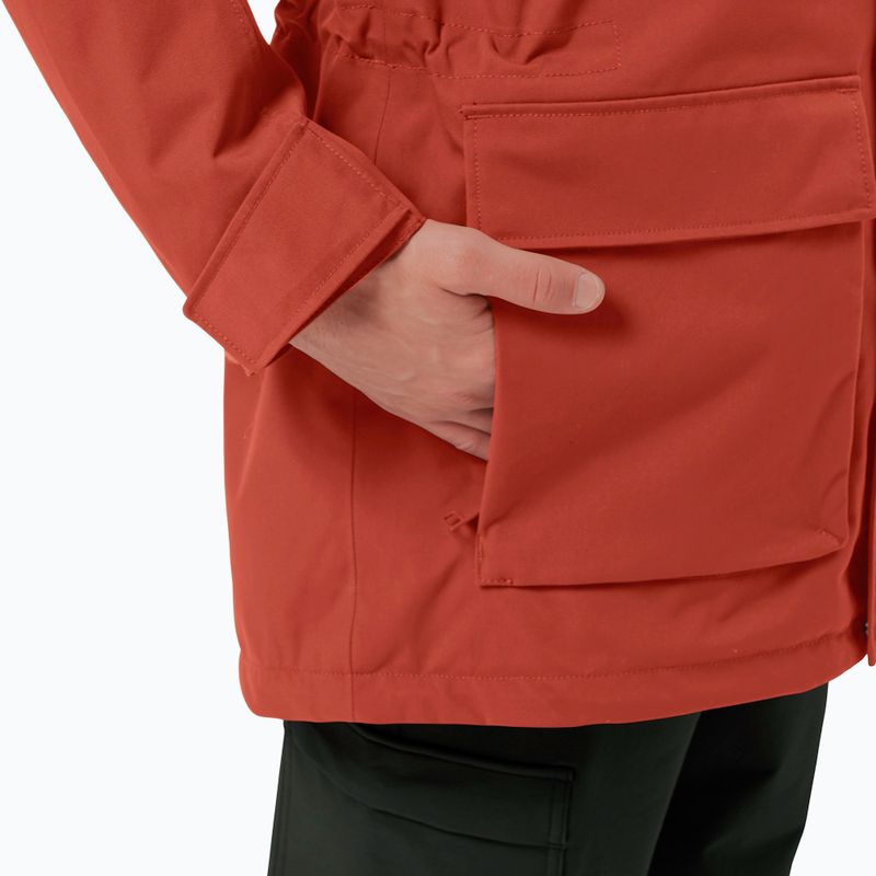 Vyriška pūsta striukė Jack Wolfskin Glacier Canyon Parka intense rust 6