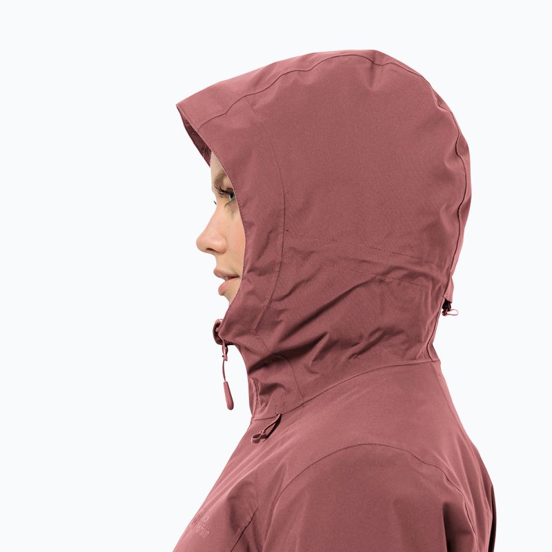 Moteriška žieminė striukė Jack Wolfskin Heidelstein Ins red ochre 4