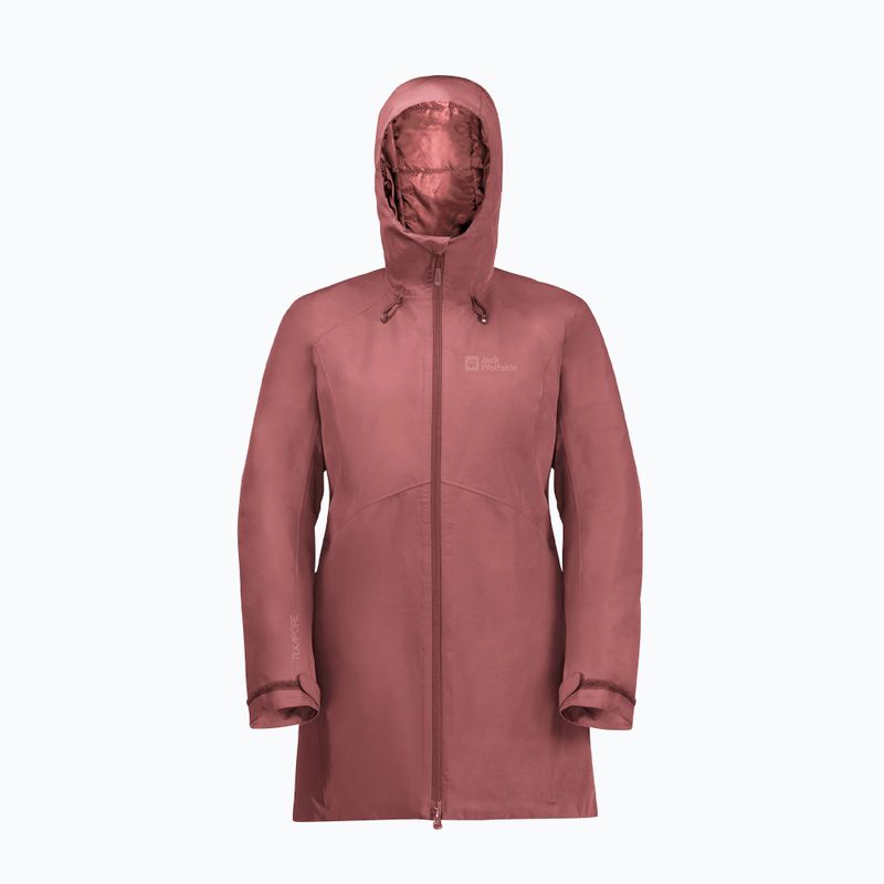 Moteriška žieminė striukė Jack Wolfskin Heidelstein Ins red ochre 8